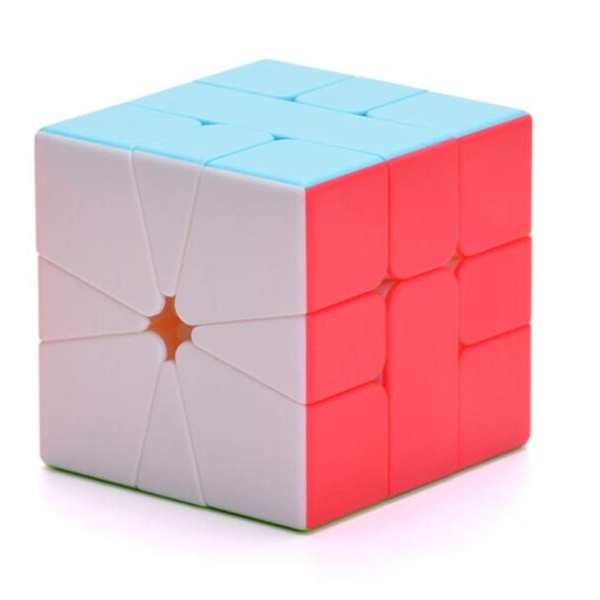 CuberSpeed QY Toys Square-1 Stickerless Magic Cube QiFa S SQ-1 Speed Cube Puzzle