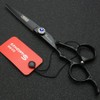 6 Inch Professional Left Hand Hair Scissors Dress Exquisite Patterned Hair