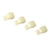 HQRP 4-Pack Washer Agitator Dogs Ears compatible with KitchenAid KAWE460WAL1