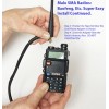 Radio-Tecs HAM Antenna Tactical Counterpoise Tiger Tail Tri-Band Both SMA