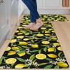MAYHMYO Cushioned Anti Fatigue Kitchen Rug Sets 2 Piece Non