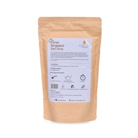 Organic Citrus Bergamot Earl Grey Tea : Loose Leaf Autophagy Tea with Extra Whole Bergamot pieces – Not your Regular Earl Grey : More than Double – A Full 30% Citrus Bergamot - 3.5 ounces