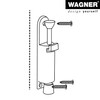 WAGNER Standard Door Stop – 25 x 25 x 130