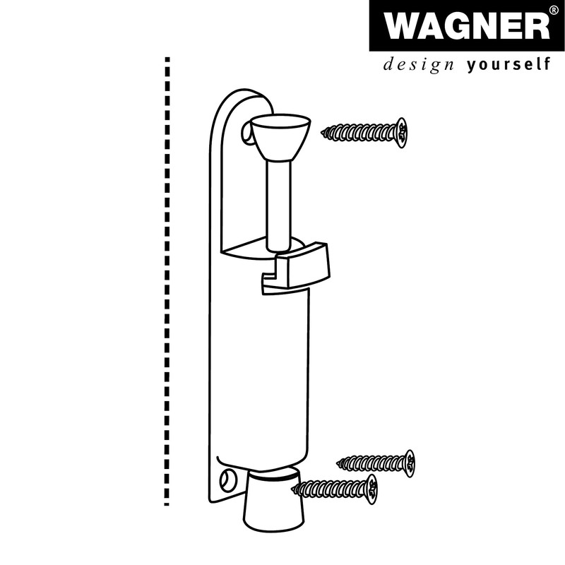 WAGNER Standard Door Stop – 25 x 25 x 130