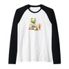 Fun Tea Ceremony Costume for Japan and Frogs Lovers Raglan