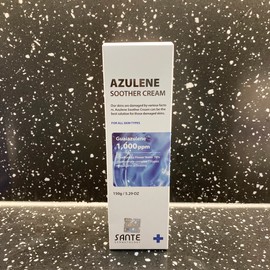 Sante Azulene Soother Cream 150g Sensitive skin soothing moisturizing cream / 상떼 아줄렌 수더 크림 150g 예민 민감 피부진정 수분크림