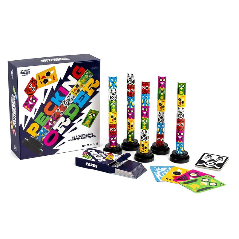 Professor Puzzle | Pecking Order | Card Game | Ages