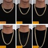GOLD IDEA JEWELRY Hip Hop 14K Cuban Link Chain 5
