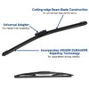 3 Pack Windshield Wiper Blades Compatible with Subaru Impreza 2017-2023