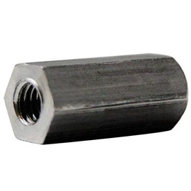 Small Parts 370606HFA Aluminum Female Threaded Hex Standoff, 3/8" Hex Size, 3/8" Length, 6-32 Thread Size (Pack of 25)