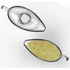 KR. LIF 2 Pack Glass Gravy Boat - Crystal Sense