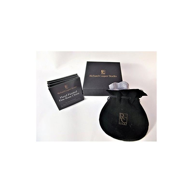 Richard Cooper Studio - Hand Painted Fine Bone China Springer