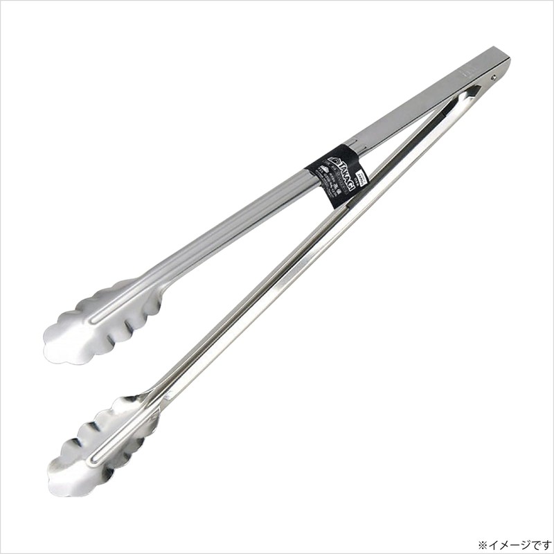 Takagi Stainless Steel All-Purpose Tongs, Large, 15.7 inches (400 mm),
