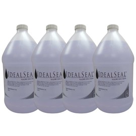 IDEALSEAL PB 608-0 E-Z Seal Sealing Solution, 64 oz, Clear, Liquid Polymer, Paper Compatible, Not Water Resistant, Moisteners, Sealant