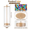 FwQoFvk Straw Holder Dispenser, Drinking Straw Organizer Container, Practical and