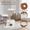 NATURAL EXPRESSIONS Modern Cat Tree and Tower for Indoor, Luxury