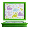 Dinosaurs Laptray, Wood, Plastic, Cotton Bed Tray Children Gift Lap