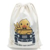 Dinggaogao Ducks for Ducking Drawstring Duck Bag Canvas Backpack Ducking
