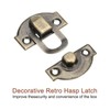 sourcing map 12 Pcs Hasp Clasp Latch Lock, 29 x
