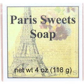 Eclectic Lady Paris Sweets Glycerin Soap, 4 oz Bar