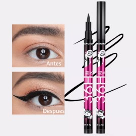 Universo en Linea Delineador Liquido Tipo Plumón Negro Larga Duración 36h Full