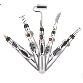 Xindefeng  Acupuntura Electrónica Pluma 4 Puntas 9 Niveles