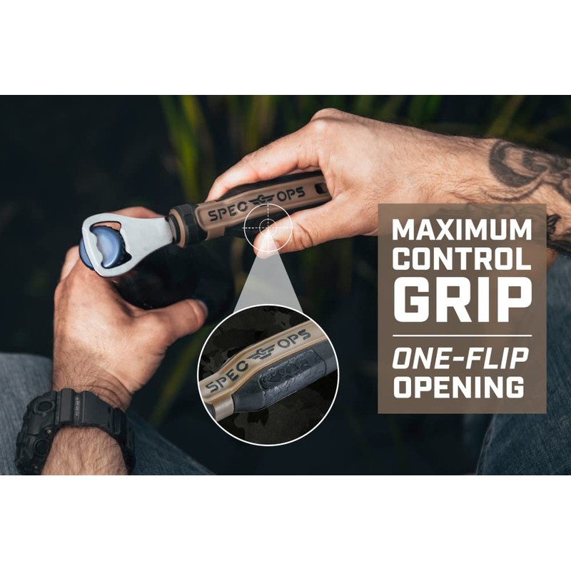 Spec Ops Tools Bottle Opener, Screwdriver Handle, MOA Grip, Set