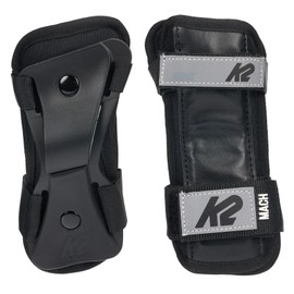 K2 MACH PAD Skate Pads Set Unisex - Adult Pads — Black — 30K1100
