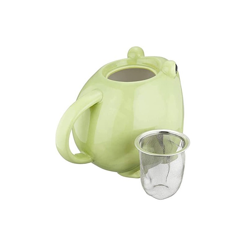 Sun Art Frog Themed Tea Set Porcelain Pot And Cup