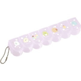 San-X FB54404 Sumikko Gurashi Caramix Pill Case, Purple