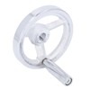 3 Spoke Hand Wheel with Revolving Handle Cast Iron Round