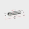 6Pcs Dual Hook Tension Spring, Wire Diameter 1.2mm, OD 10mm,
