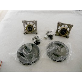 PROVEN PART 2 Pack Riding Mower Mandrel Spindle Replaces 187292 192870 82-026 and Pulley 197473 195945