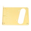 Top Loader Guitar Bridge Plate Steel 6 Strings Gold Color