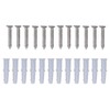 12 Set Stainless Steel Standoff Screws 19x80mm Advertising Screws Mounting