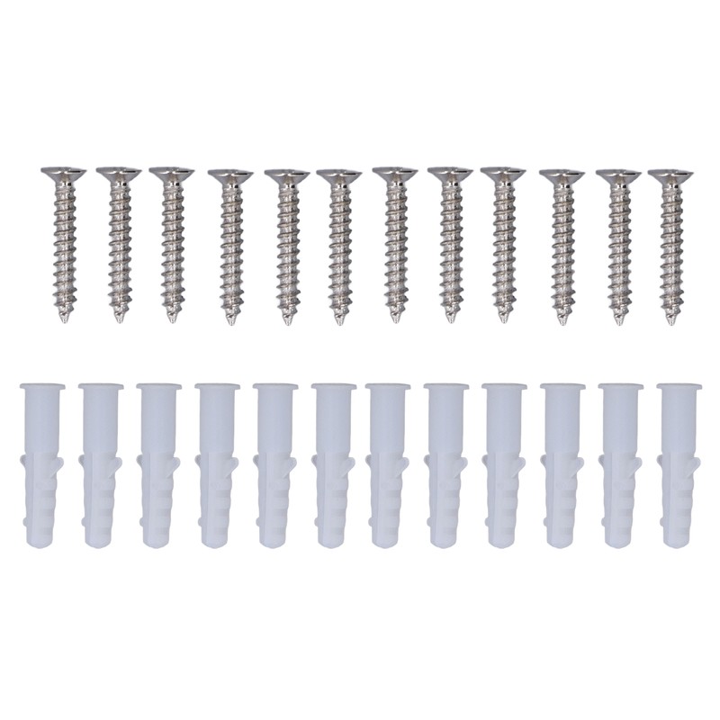 12 Set Stainless Steel Standoff Screws 19x80mm Advertising Screws Mounting