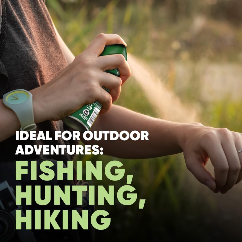 OFF! Deep Woods Insect Repellent Aerosol, Dry, Non-Greasy Formula, Bug