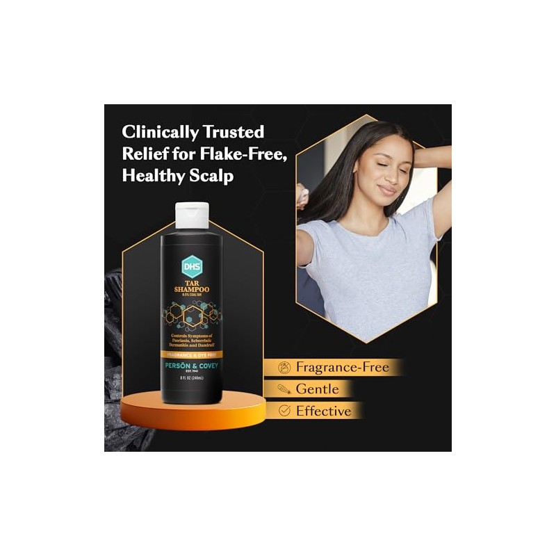 DHS TAR SHAMPOO 8 OZ by DHS