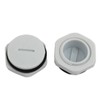 sourcing map GLW-M25 Nylon Male Thread Cable Gland End Cap