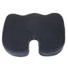 Deluxe Comfort Coccyx Orthopedic Memory Foam – Sciatica Relief –