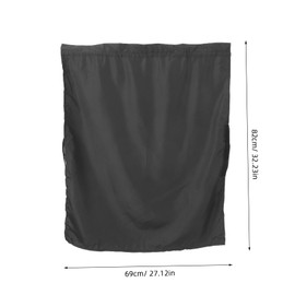 Alipis Automotive Privacy Curtain Car Window Shade 1 Set Partition for Car Rear Front Seats