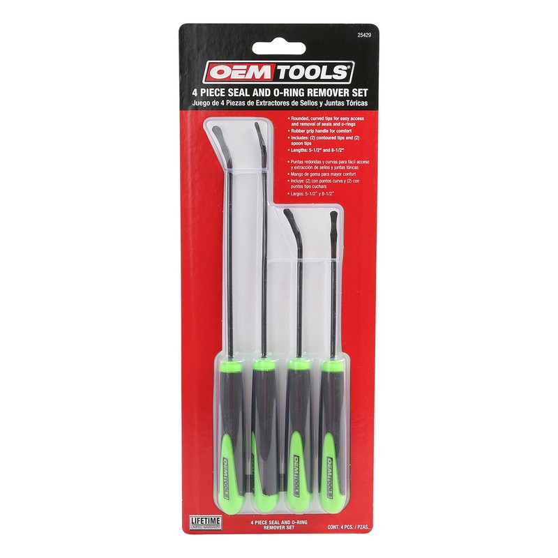 OEMTOOLS 25429 O Ring and Seal Removal Pick Set, Short