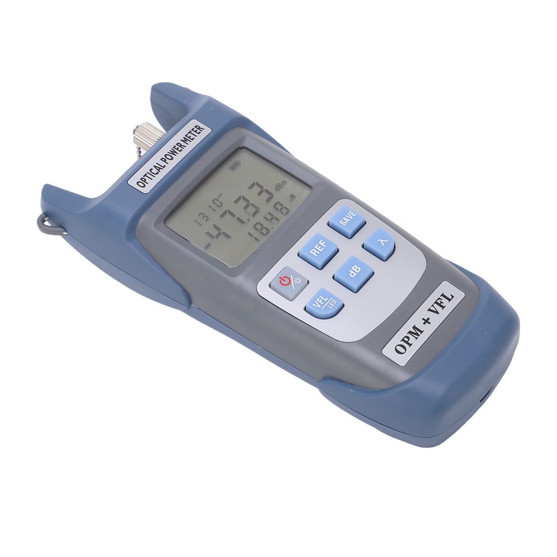 Fiber Optical Power Meter Efficient Accurate Wide Range 1MW 5KM