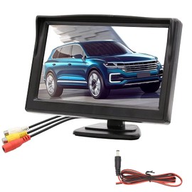 Obest Screen for Car Reversing Camera, 5 Inch TFT LED LCD Display Monitor