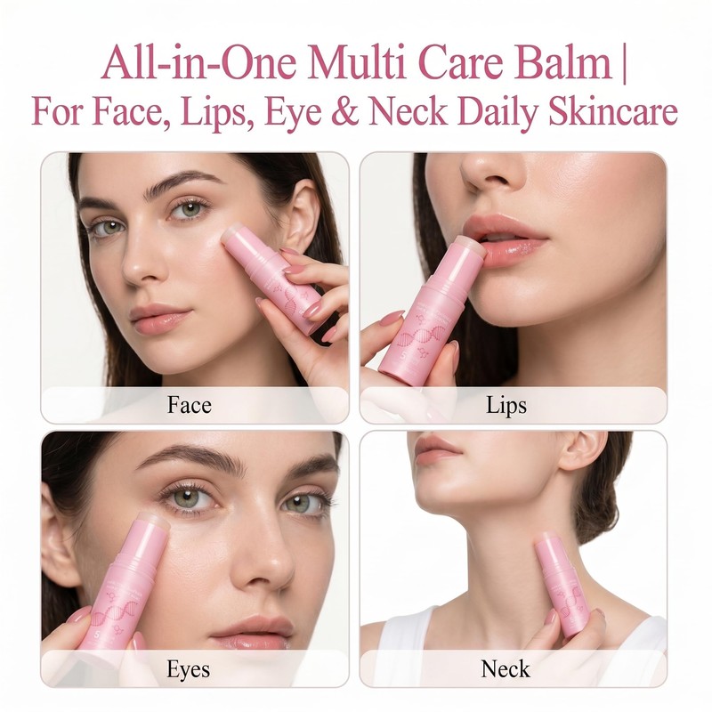 2Pack PDRN Pink Collagen Volume Multi Balm Stick – Helps