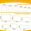 24 Pcs 12 Sets Stretcher Bars for Needlework, 6 8