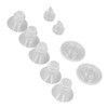 Flange Cover Duckbill Valves Silicone Diaphragm Replacement Duckbill Valve Diaphragm