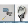 Ricreo Padel and Tennis Racket Wall Mount - Comfortable and
