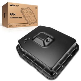 KAX 265-813 Transmission Oil Pan with Drain Plug, Replacement for 4R70W 4R75W 4R75E AOD-E Transmission, Ford F-150, Crown Victoria, Expedition, Mustang, Mercury Cougar, Grand Marquis, Marauder