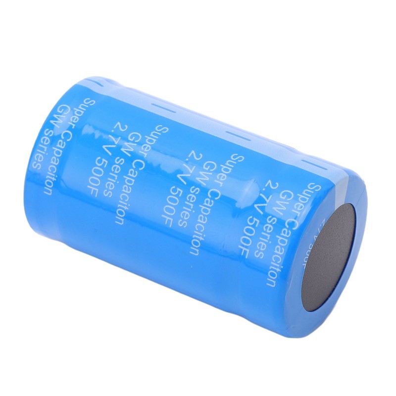 2 Pcs Automobile Car Farad Capacitor 2.7V 500F Energy Saving
